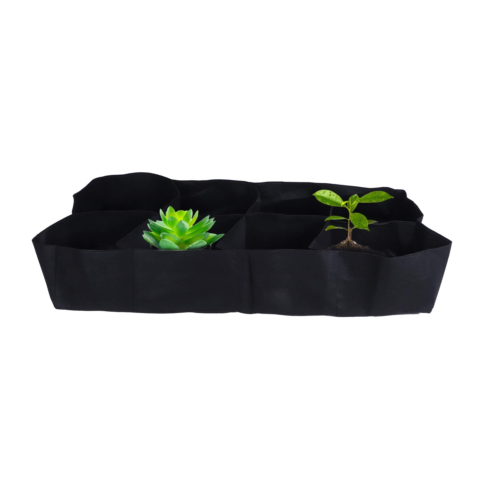 Breathable Fabric Grow Bags for Plants & Vegetables - 5 Pack Reusable Garden Planting Pots with Handles, Ideal for Seedling Cultivation, Container Gardening & Outdoor/Indoor Use