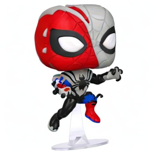 POP Funko Spider-Man: Maximum Venom 598 - Venomized Spider-Man Action Figure | Collectible Marvel Superhero Toy for Fans & Gifts | Perfect for Display, Cosplay & Comic Book Collections