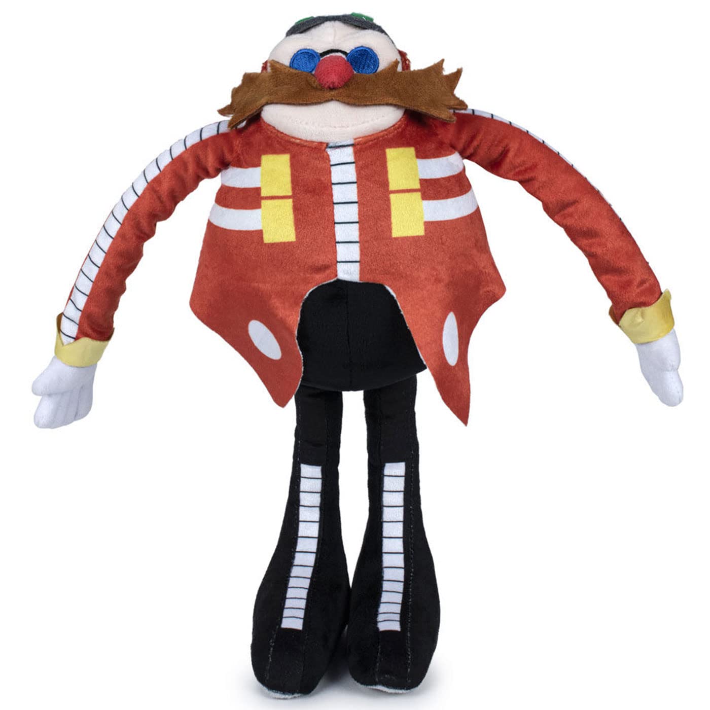 Sonic the Hedgehog 2 Plush Toy - 44CM Dr. Eggman Stuffed Animal for Kids & Collectors | Perfect for Birthday Gifts, Movie Night Snuggles & Game Room Decor