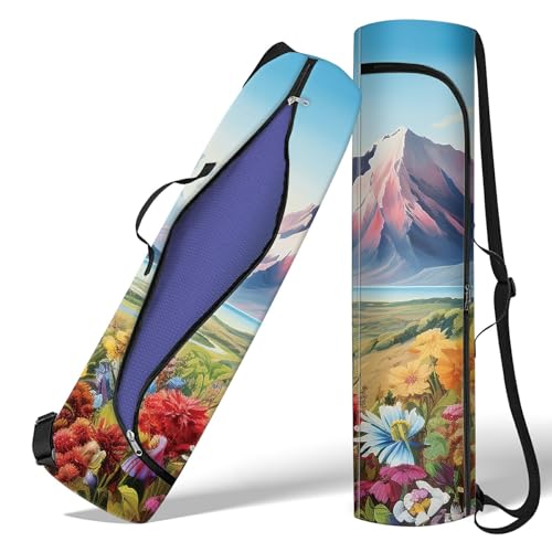 Landscape with Flowers