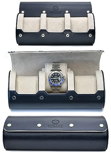 Midnight Blue/Beige 3-watch case