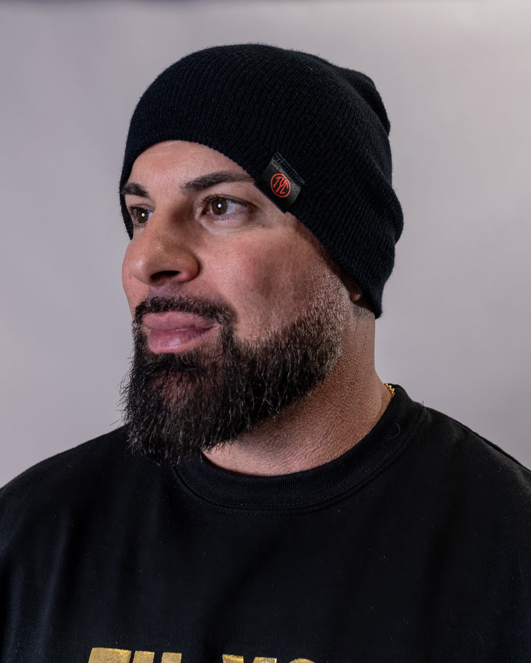 TYC Black Beanie Hat for Men & Women - Soft Winter Knit Skull Cap for Cold Weather, Outdoor Activities & Casual Style
