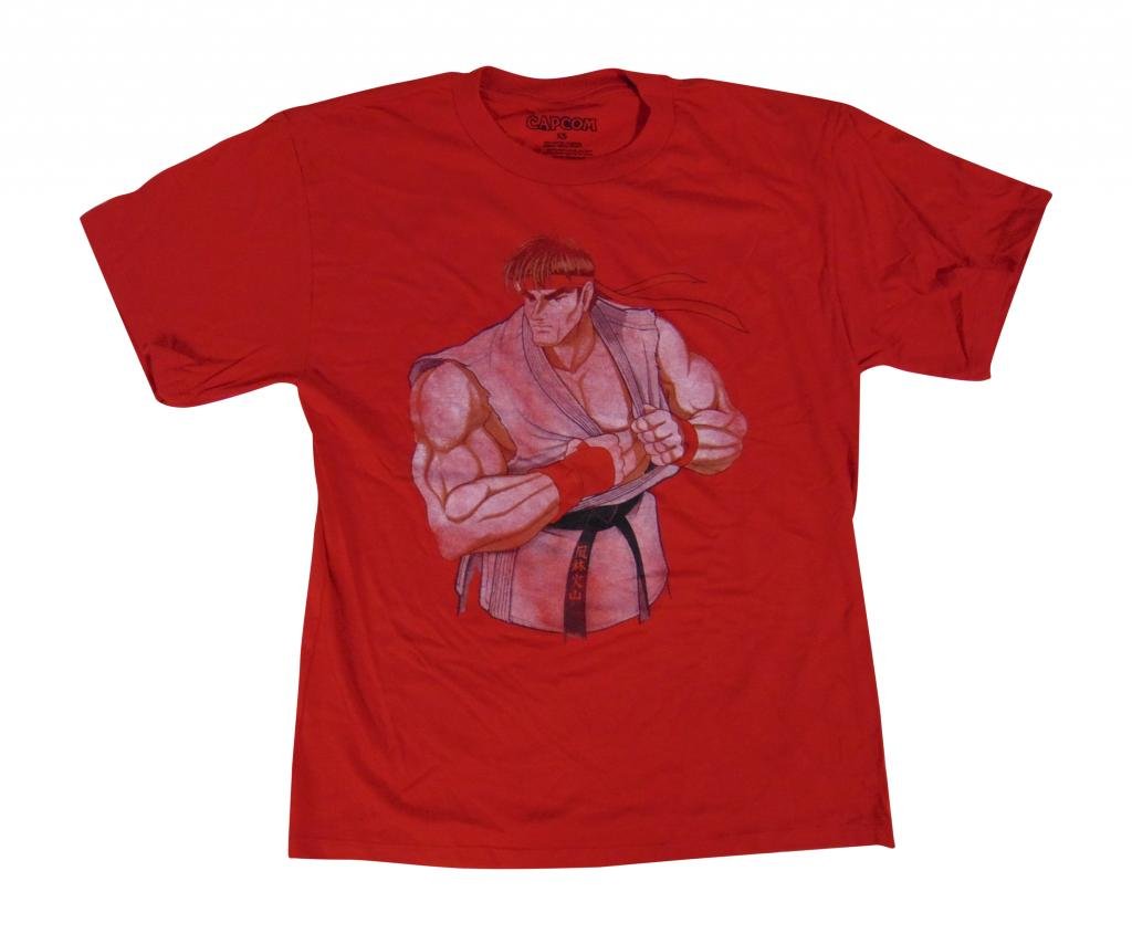 Official Capcom Street Fighter T-Shirt - Red | Men's & Women's Casual Gaming Tee for Fans, Cosplay & Everyday Wear