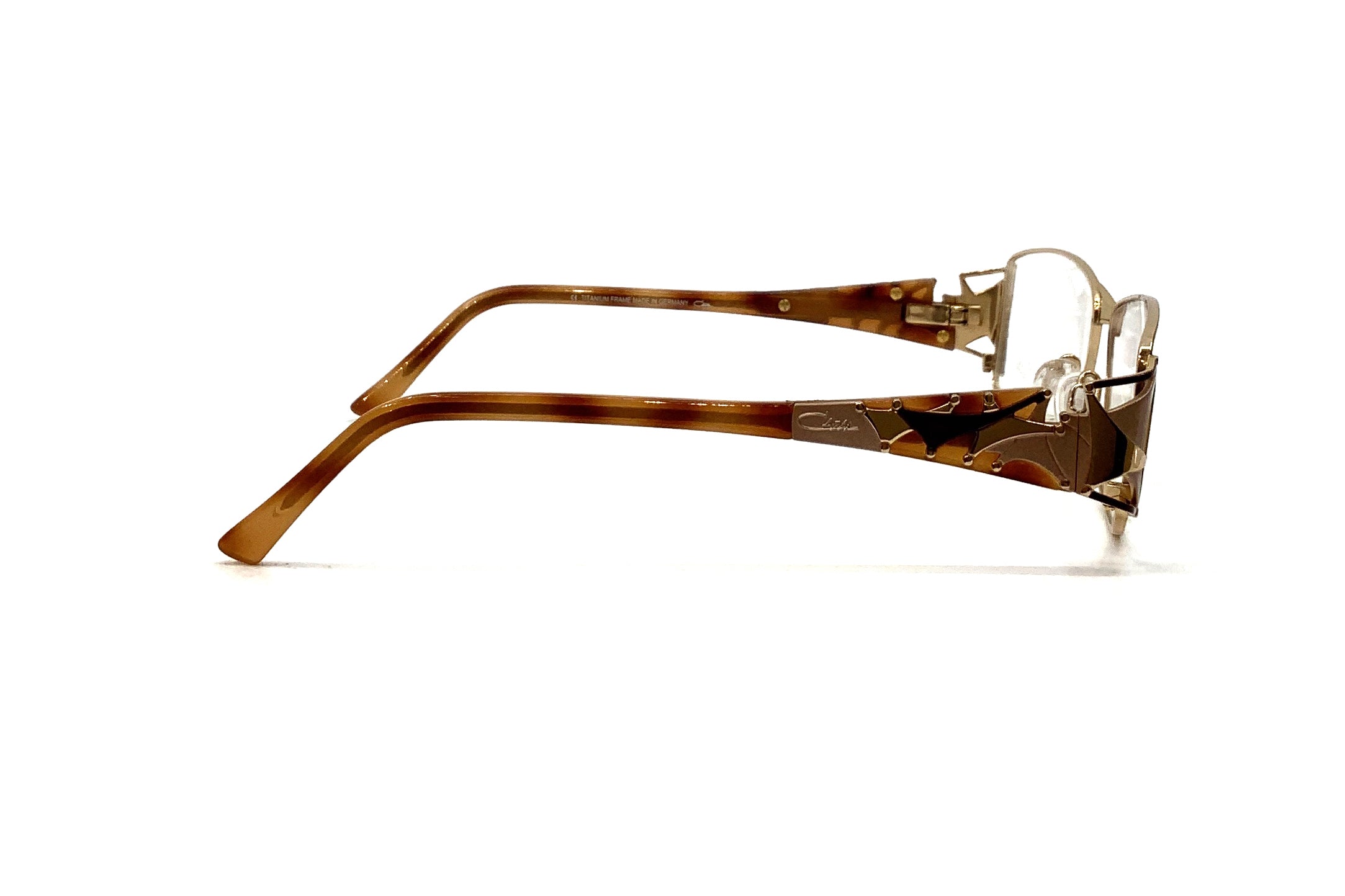 Cazal 1045 Sunglasses - Brown Mauve/Light Tortoise Frame - Retro Aviator Style for Men & Women - Perfect for Outdoor Activities, Driving, and Fashion Accessories