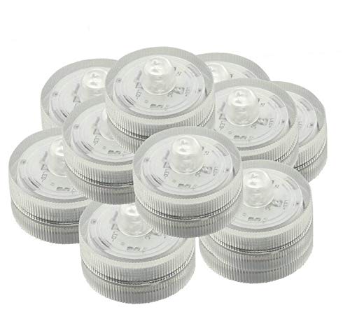 Waterproof LED Wedding Mini Lights - 100 White for Underwater & Outdoor Decor