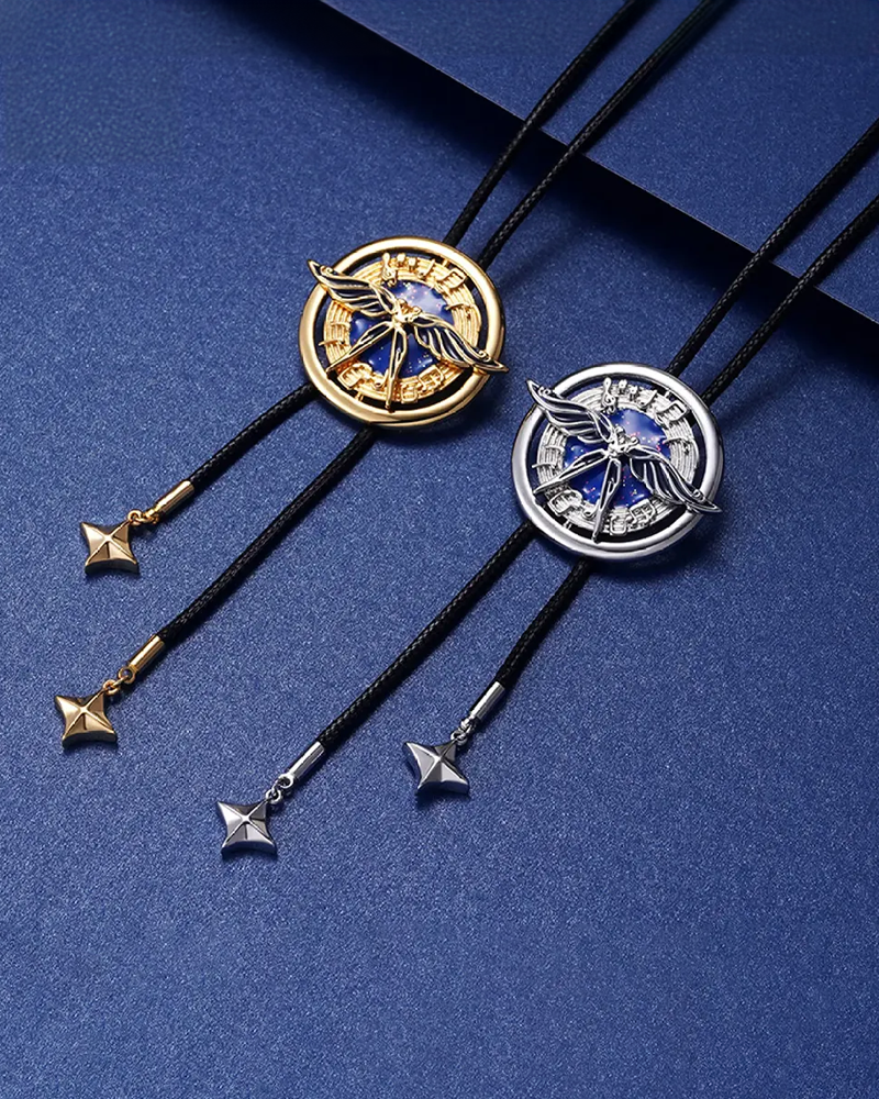 Genshin Impact© Melodies of an Endless Journey Wind Glider Necklace - Anime Jewelry for Cosplay & Gift Giving