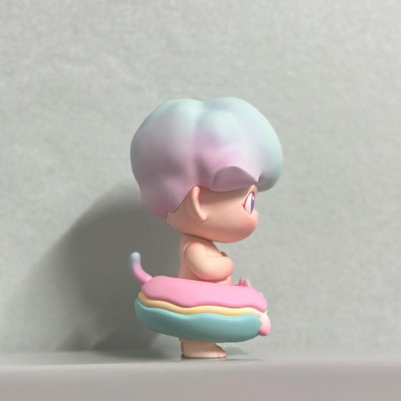 DIMOO Macaron Meow Limited Edition Collectible Figure - Cute Cat-Themed Vinyl Art Toy for Display & Gift Giving - Perfect for Anime Fans, Kawaii Decor, and Pop Culture Collectors