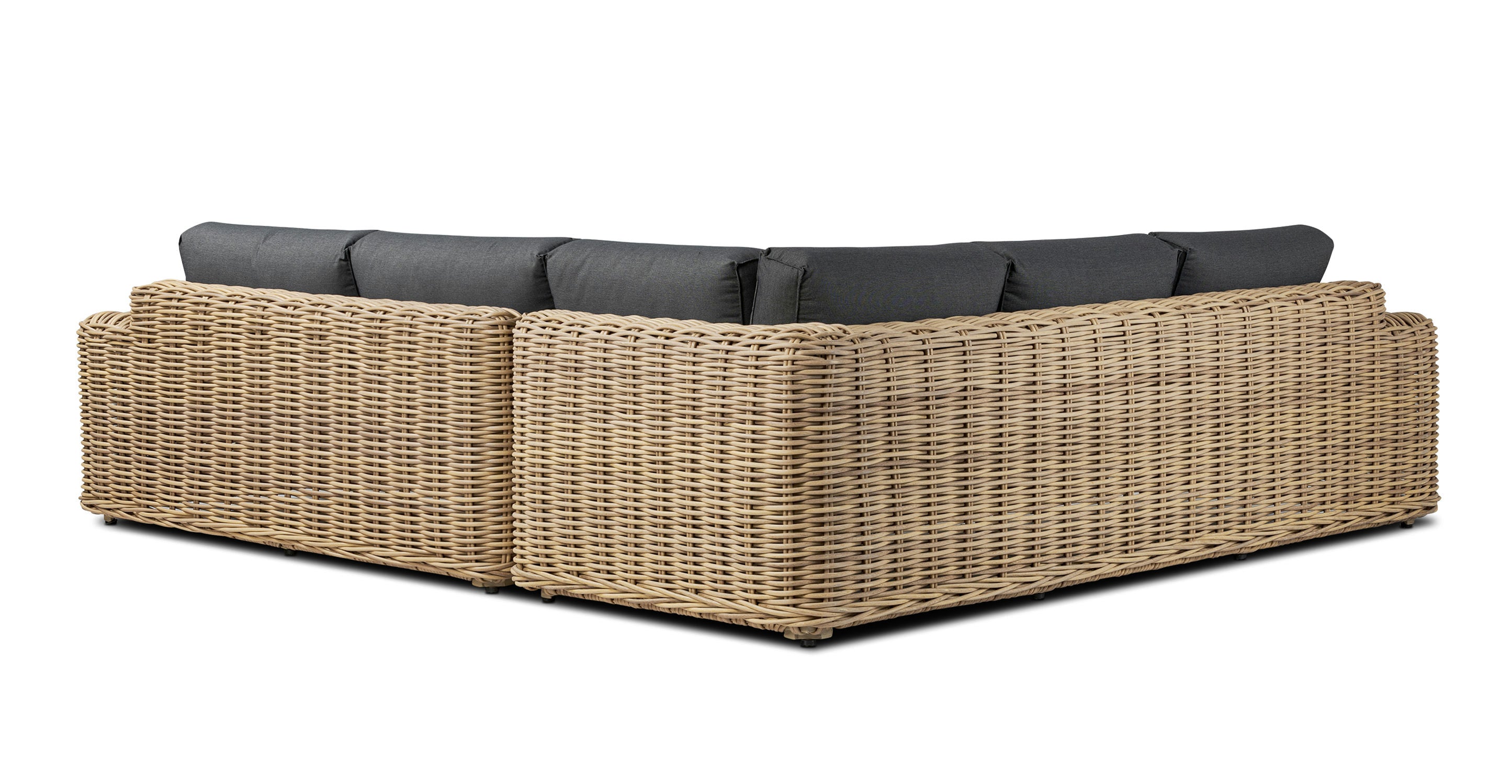 Modern Puglia Corner Sectional Sofa Set with Coffee Table - Comfortable L-Shaped Couch for Living Room, Lounge & Family Room - Perfect for Small Spaces & Home Decor