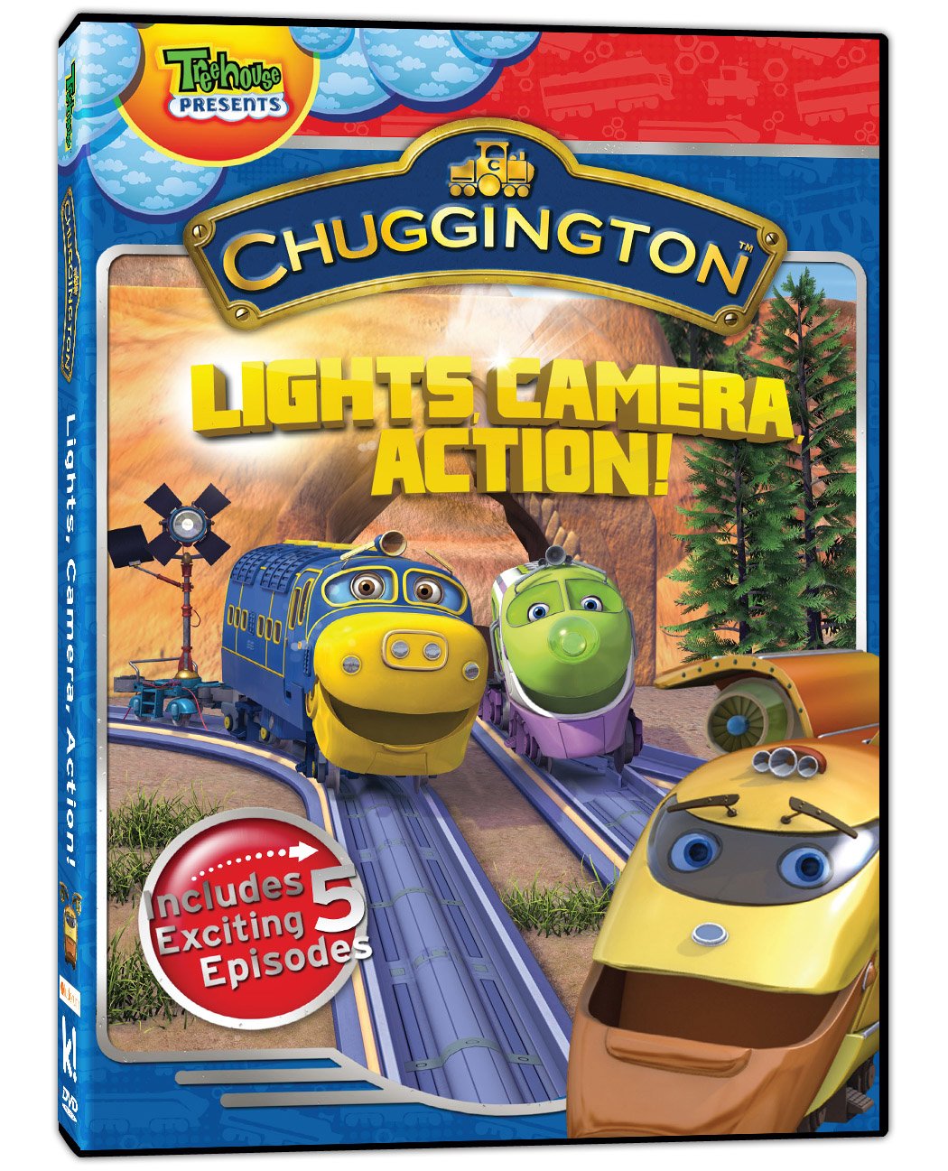 Chuggington: Lights, Camera, Action! - Interactive Train Toy for Kids | Educational STEM Learning Toy | Perfect for Birthday Gifts & Pretend Play