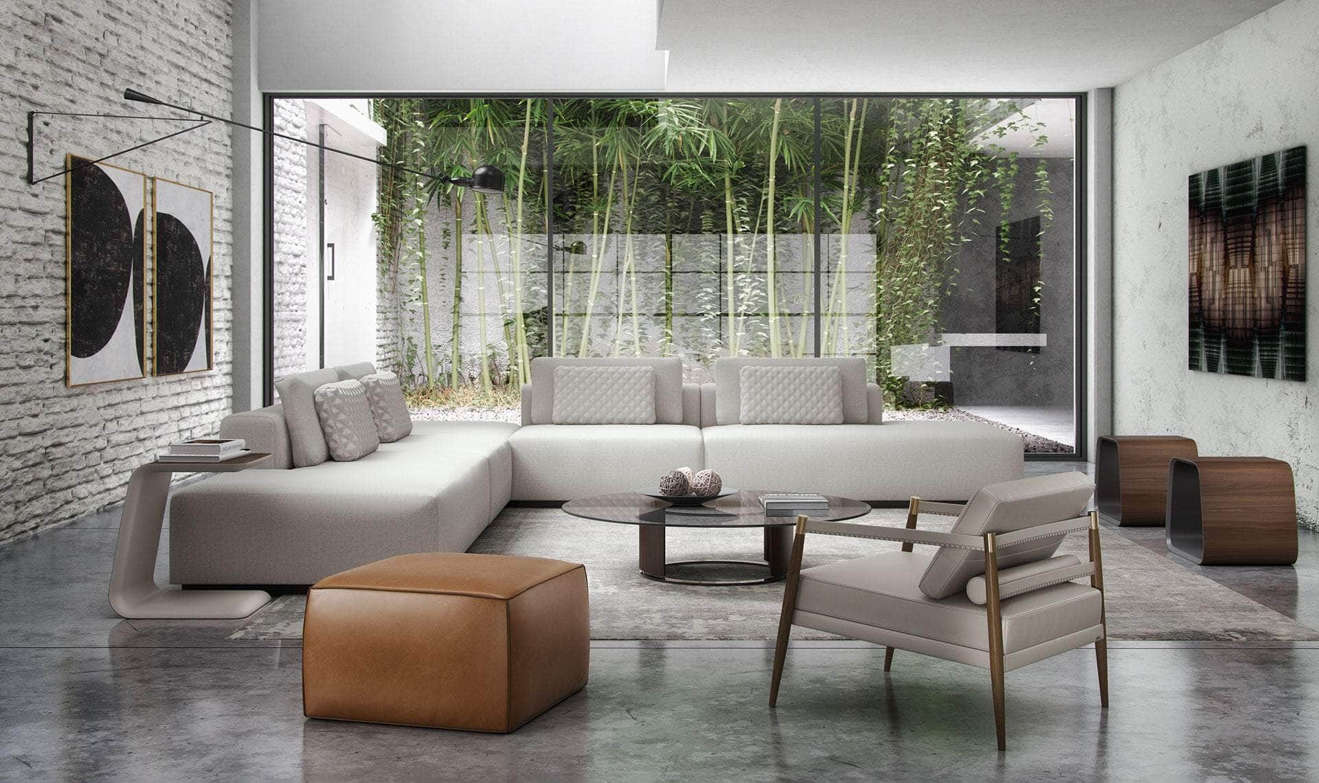 Premium Opala Top Grain Leather Vitoria Armchair – Luxurious Modern Living Room Seating for Home & Office