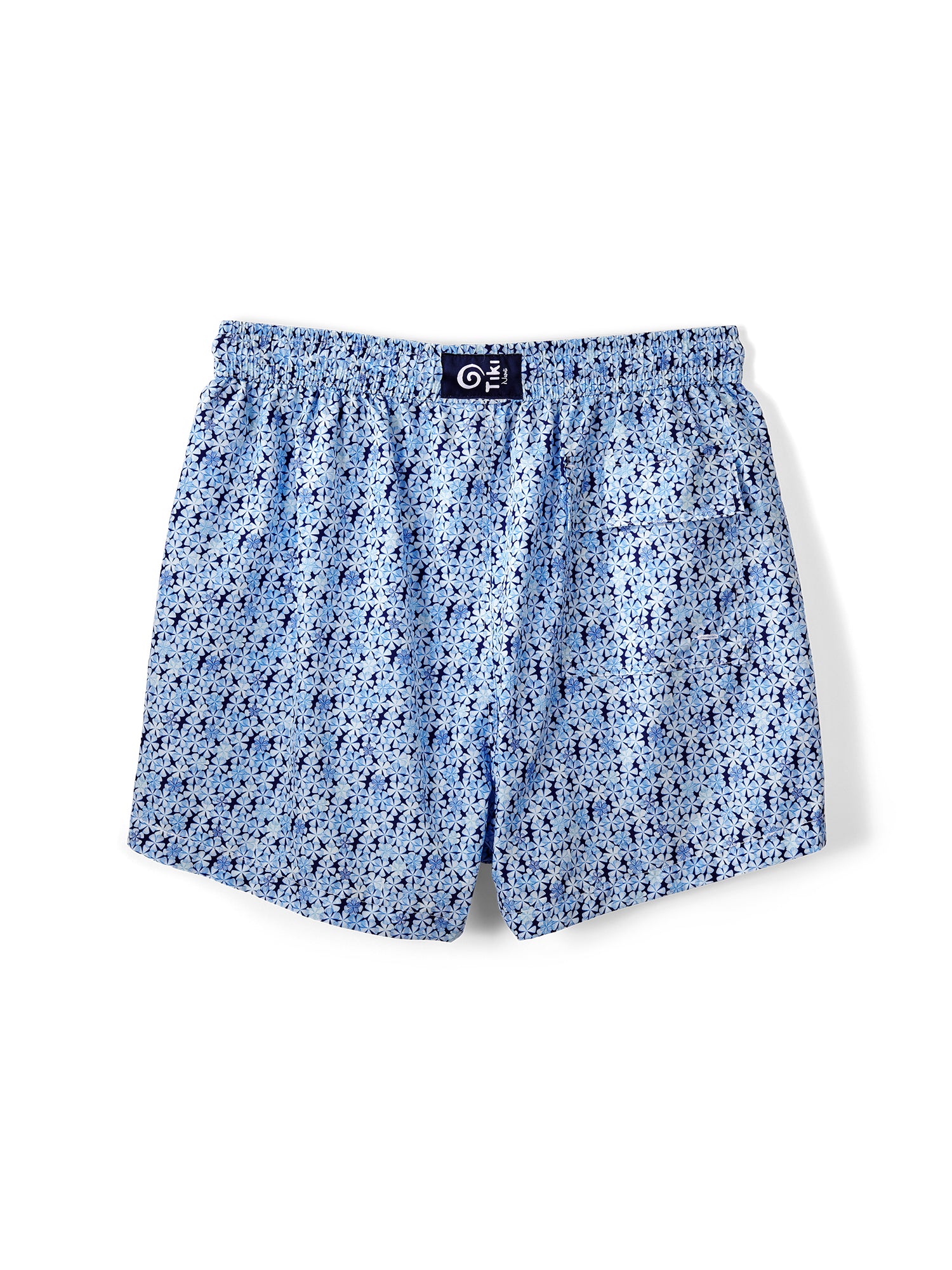 Stylish Mosaic Print Capri Swim Shorts for Men - Quick Dry, Comfortable Beachwear for Swimming, Surfing & Summer Vacations