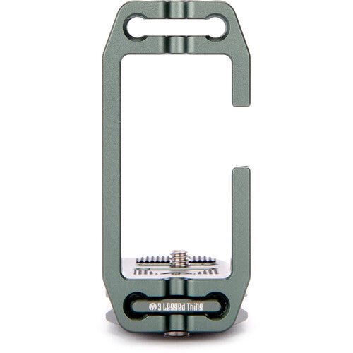 3 Legged Thing Lexie Universal Multifunction L Bracket for DSLR Cameras - Metallic Slate Gray - Perfect for Tripod Mounting, Vlogging & Photography Accessories
