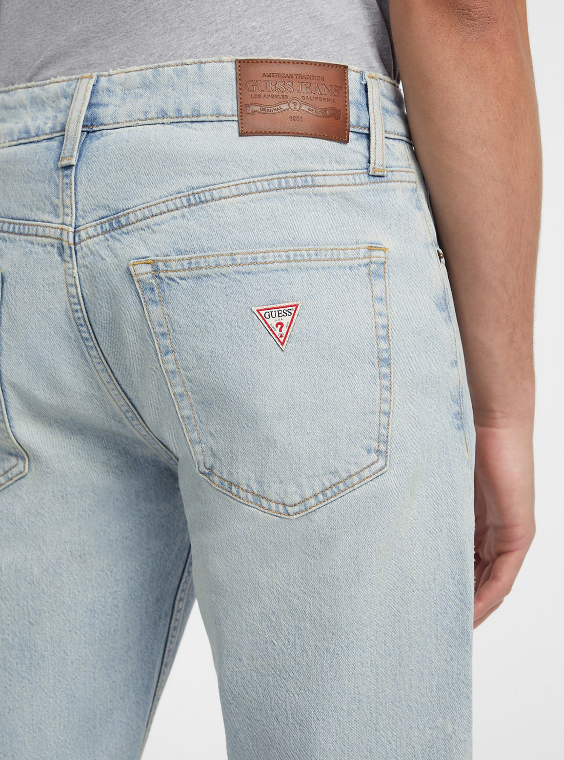 Guess G16 Straight Leg Jeans for Women - Classic Blue Denim Pants with Stretch Comfort | Perfect for Casual Wear, Office & Weekend Outfits
