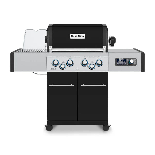 Broil King Regal Q 490 Pro Infrared Gas Grill - Premium Outdoor BBQ Grill for Backyard, Patio & Tailgating | Perfect for Grilling Steaks, Burgers & Vegetables