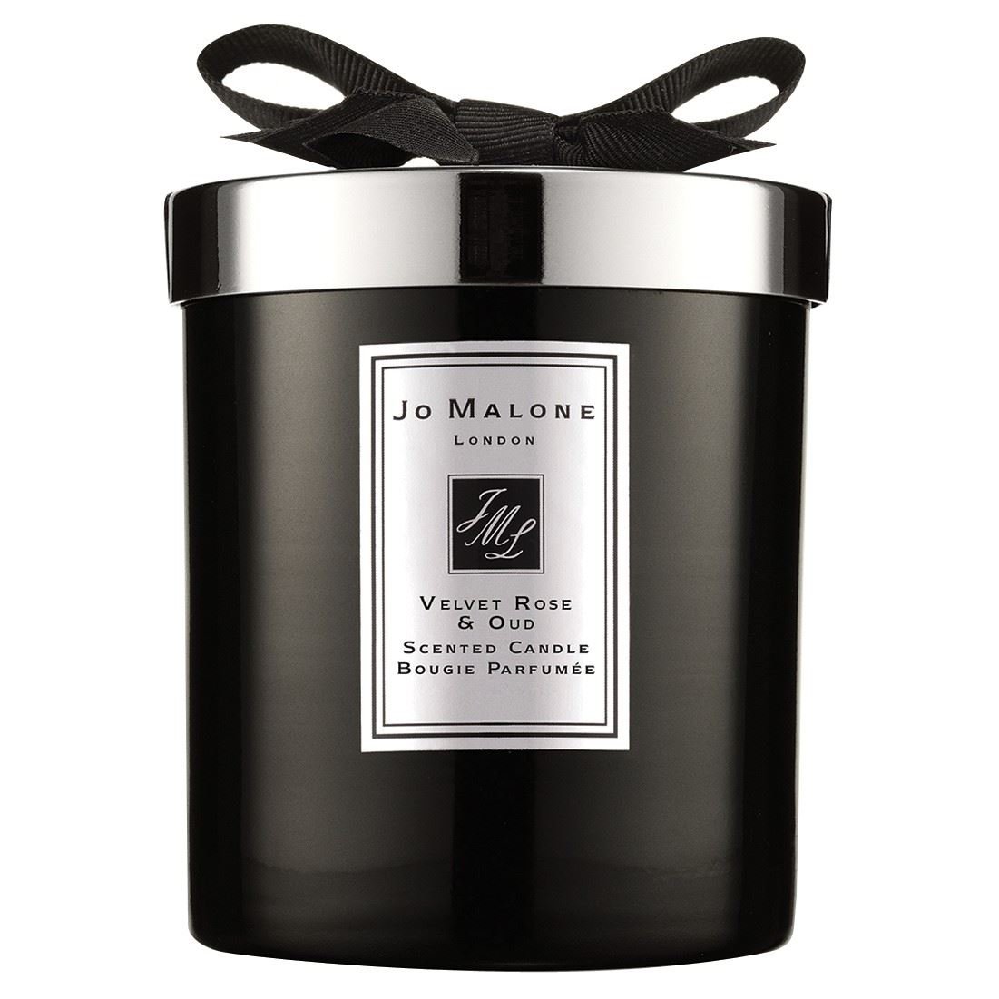 Jo Malone London Velvet Rose & Oud Scented Candle 200g - Luxury Home Fragrance for Bedroom, Bathroom & Living Room Decor