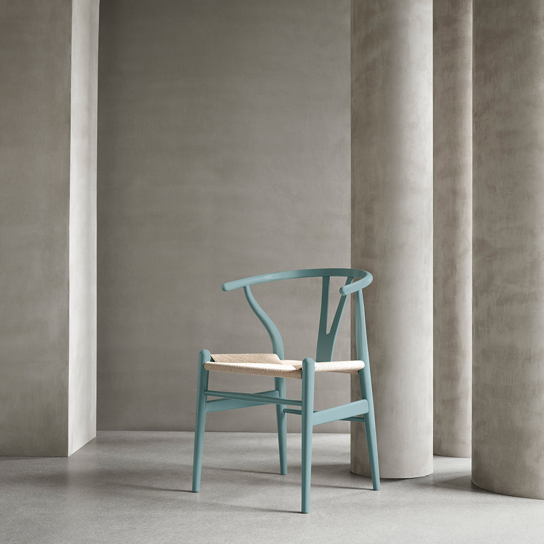 CH24 Wishbone Chair by Hans J. Wegner | Ilse Crawford Soft Colors Collection | Modern Dining & Lounge Chair for Home & Office