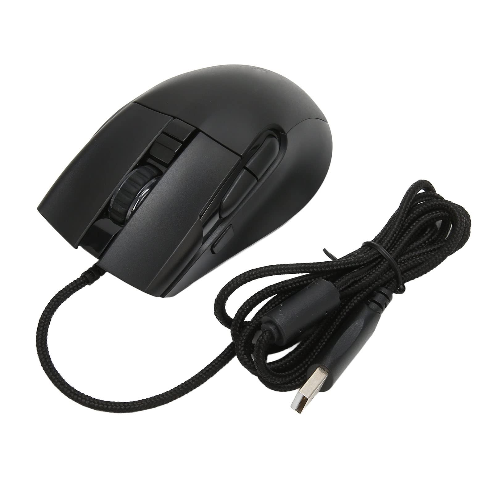 Programmable Wired Gaming Mouse with 13 RGB Light Effects & 6 DPI Levels up to 7200 - Perfect for PC Gaming, Office Work, and Professional Esports