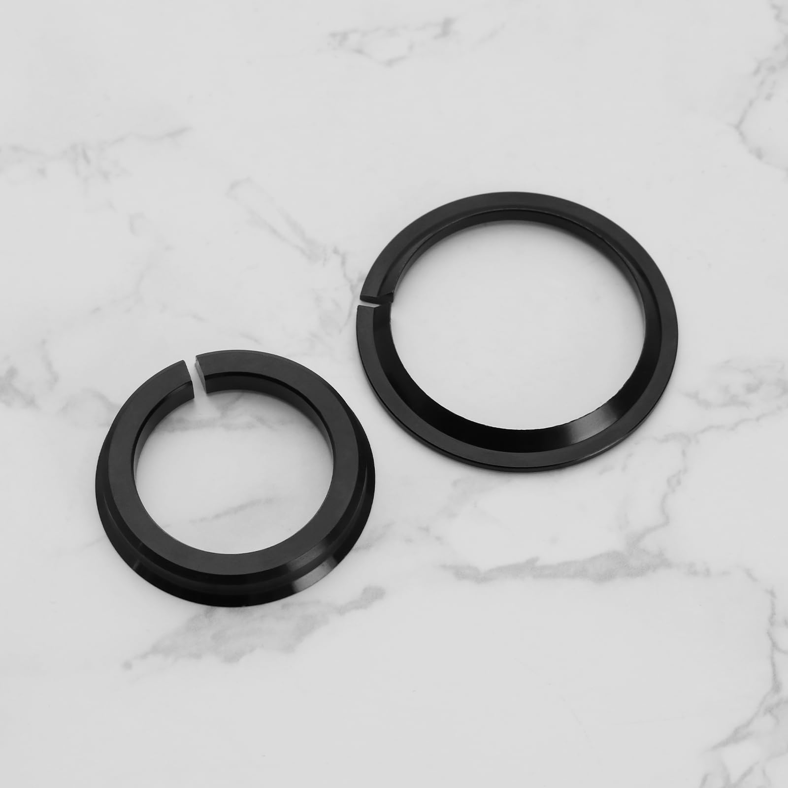 eMagTech Bicycle Front Fork Adapter Kit - Tapered Steer Ring & Tube Conversion for 52/55/56mm Headset Bearings | Perfect for MTB & Road Bike Upgrades | DIY Bike Repair & Maintenance Solution