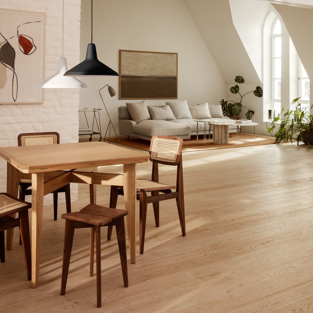 Extendable Pivoting Dining Table - Expandable Modern Design for Small Spaces | Perfect for Apartments, Dining Rooms & Multi-Functional Areas