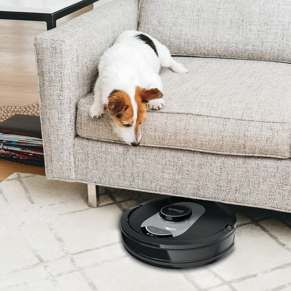 SHARK UR2500SR AI Ultra Robot Vacuum Cleaner - Certified Refurbished with Home Essentials Warranty - Perfect for Pet Hair, Hardwood Floors & Smart Home Cleaning