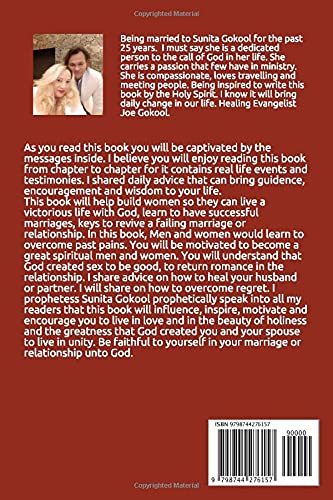 Prophetess Sunita Gokool - Marriage Counseling, Sexual Healing & Communication Guidance for Women & Men | Prophetic Prayer & Spiritual Healing | Christian Couples Therapy & Relationship Advice