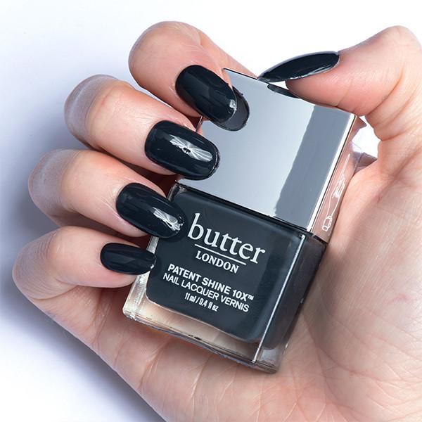 Butter LONDON Patent Shine 10X Nail Lacquer in Earl Grey - Long-Lasting High Gloss Nail Polish for Professional Salon & Home Manicures