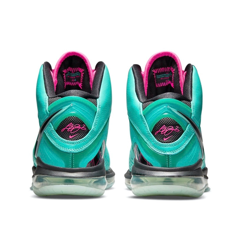 Nike LeBron 8 South Beach 2021 Retro Men's Basketball Shoes - Black/Pink Flash - Limited Edition Sneakers for Sports & Streetwear Fashion