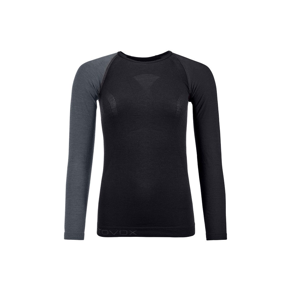 Ortovox 120 Comp Light Long Sleeve Shirt for Women - Breathable Hiking & Outdoor Activewear for Trail Running, Climbing & Adventure Travel