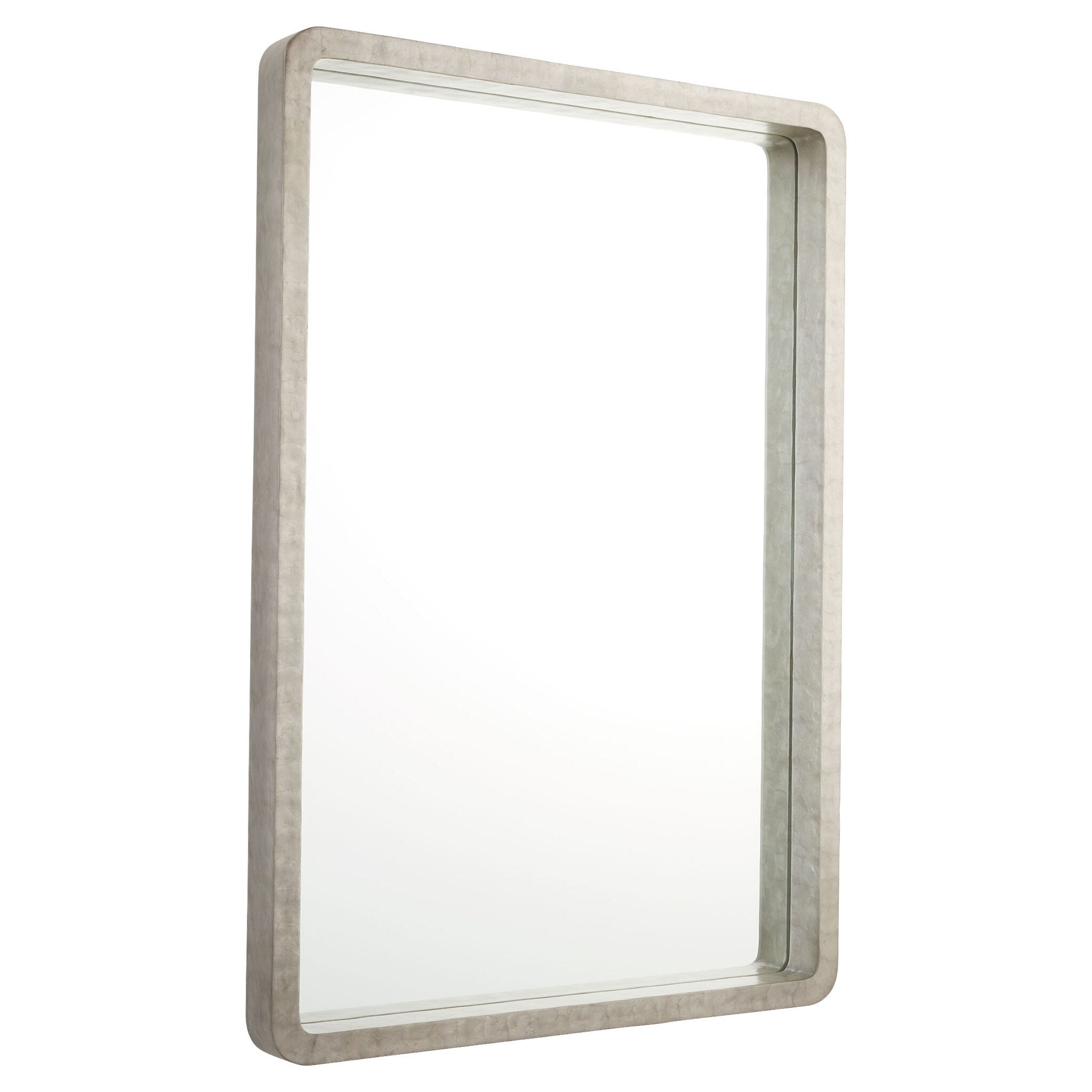Cyan Design 11692 Triton Rectangle Wall Mirror in Taupe - Elegant Home Decor for Living Room, Bedroom & Entryway