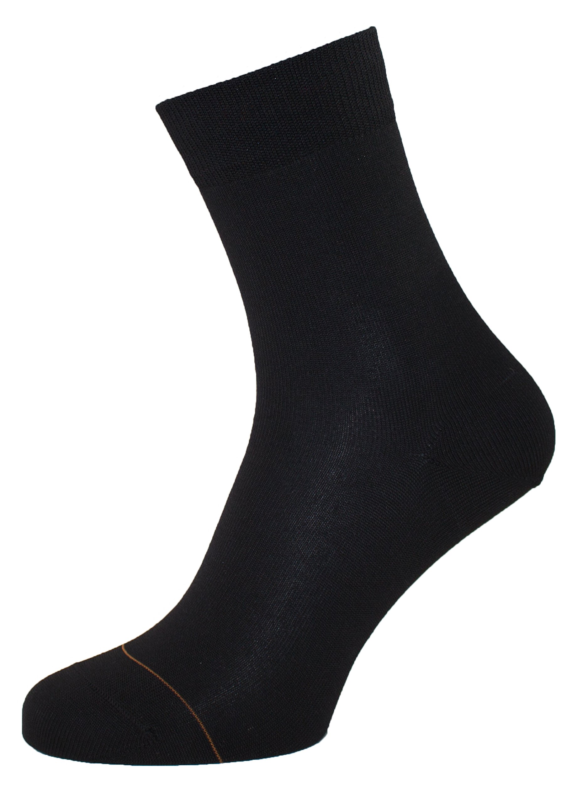 ALBERT KREUZ Women's Cashmere Lined Cotton Socks - Soft Warm Winter Socks for Women - Black Comfortable Thermal Socks for Home, Office & Outdoor Activities