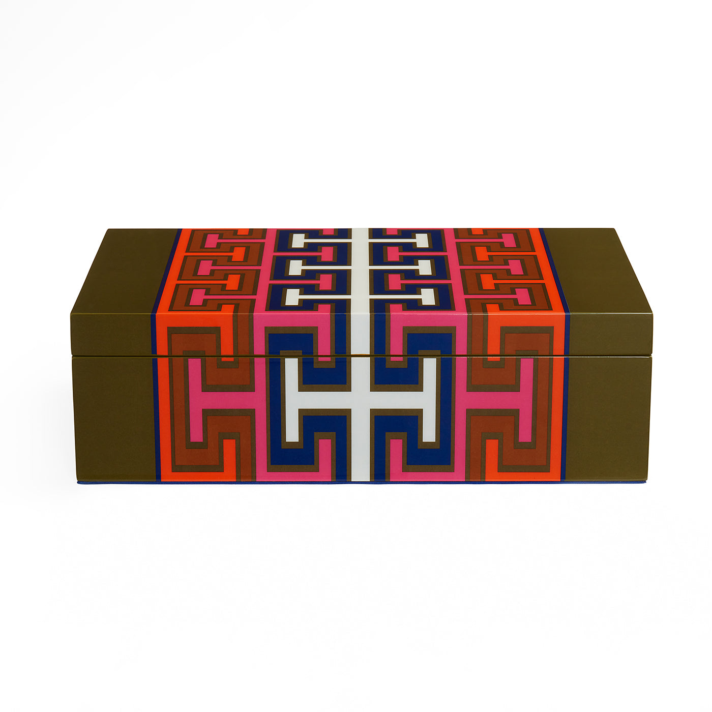Medium Madrid Lacquer Box - Elegant Decorative Storage for Jewelry, Keepsakes & Home Decor | Perfect for Gift Giving & Organizing