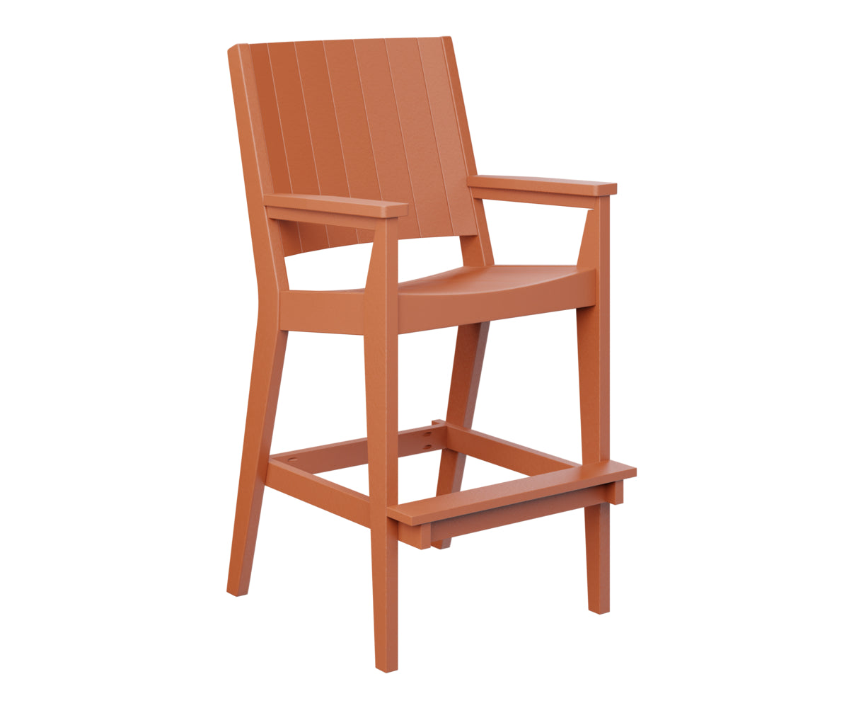 Berlin Gardens Mayhew Chat XT Chair - Patio Outdoor Conversation Chair with Cushion, Weather-Resistant & Comfortable - Perfect for Backyard, Garden, and Poolside Relaxation