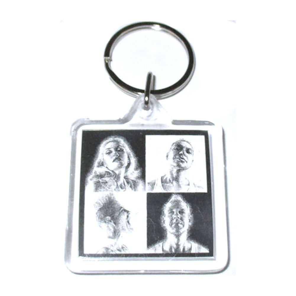 No Doubt X-Ray Plastic Keychain - Clear Transparent Key Ring for Keys, ID Cards & Accessories - Perfect for Home, Office, Gym & Travel Organization