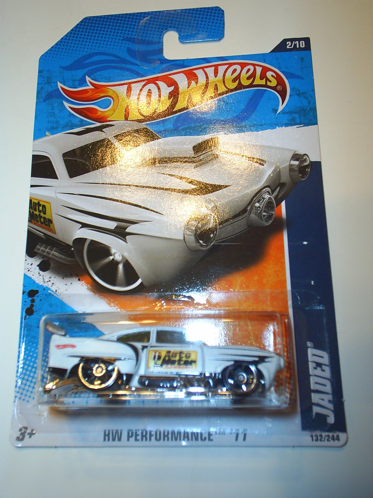 Hot Wheels 2011 HW Performance 2/10 Jaded White Die-Cast Car - Rare Collectible Toy for Kids & Adults - Perfect for Display, Racing Tracks & Gifts