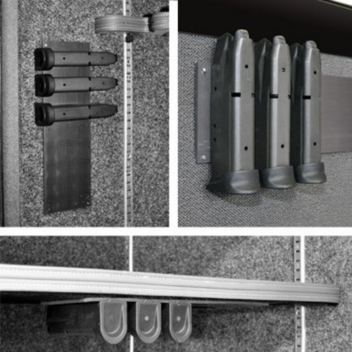 Gun Magazine Holder - Secure Magnetic Storage Solution for Desks & Gun Lockers | Strong Magnet Bar Gun Rack Organizer | Perfect for Home, Office & Range Use