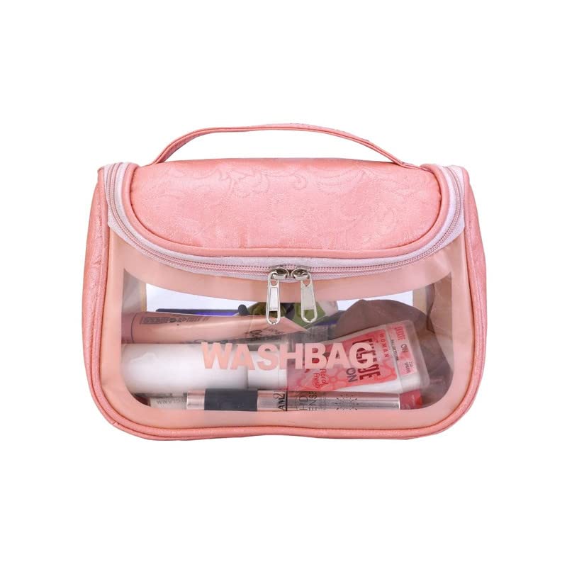 **DENISH 7x Large Waterproof Cosmetic Organizer Bag for Women - Travel Makeup Pouch with Zipper for Brushes & Toiletries | Portable Carry Case for Cosmetics & Accessories | Ideal for Travel, Gym & Daily Use**