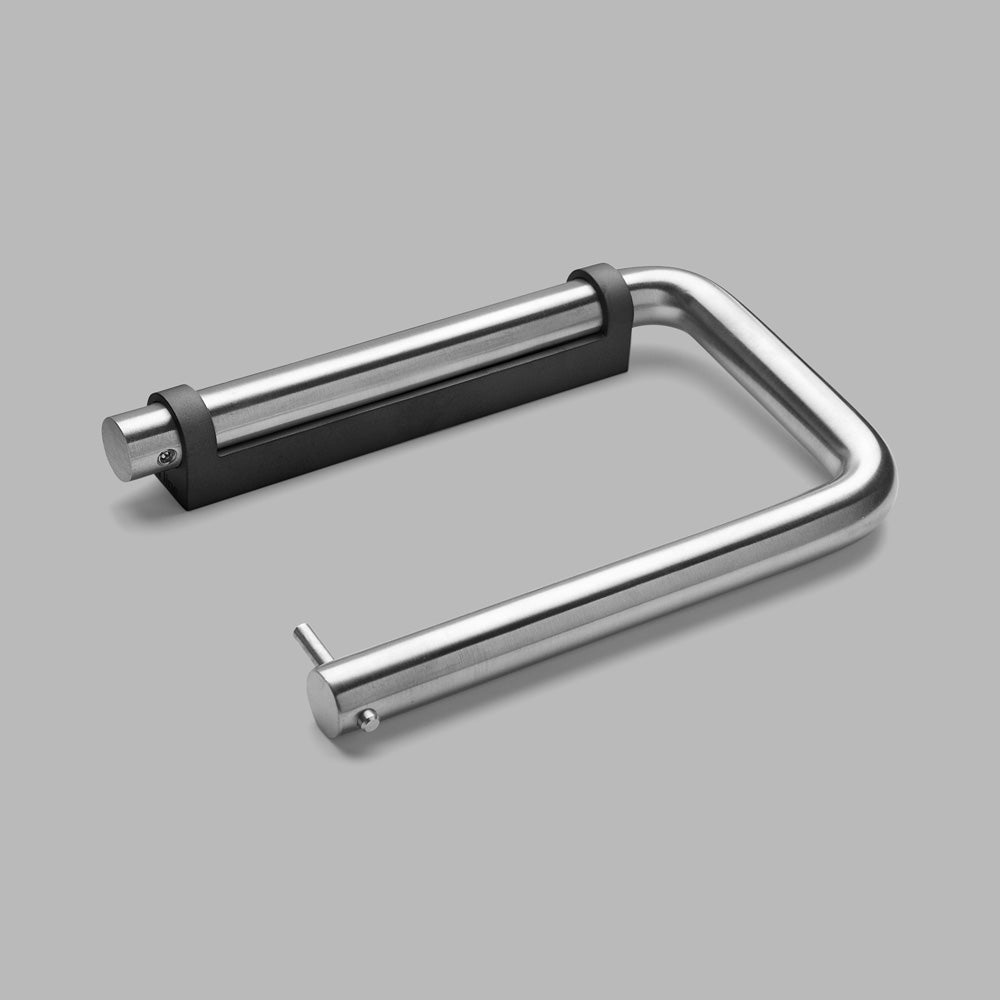 D-Line Toilet Paper Holder - Modern Bathroom Accessory from Knud Holscher Collection | Perfect for Home, Office & Hotel Restrooms