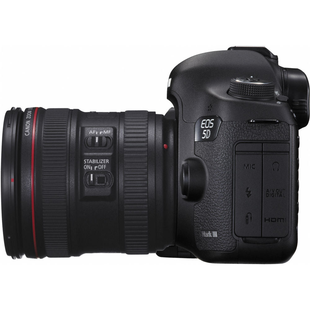 Canon EOS 5D Mark IV 30.4MP Full Frame DSLR Camera with 24-70mm f/4L Lens - Professional Photography, Wedding & Portrait Shooting (US Version)