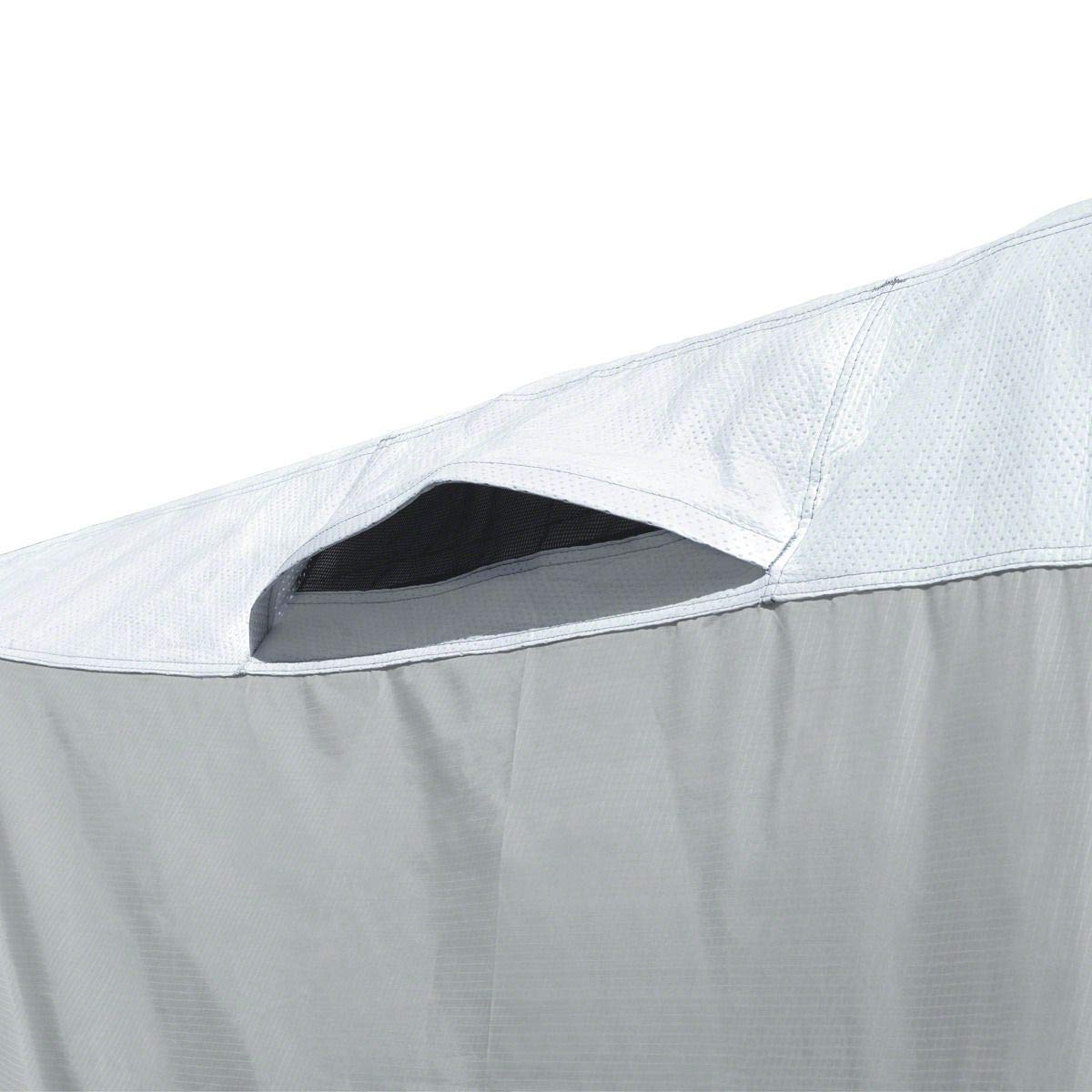 SkyShield RV Cover for 800-850cm Motorhomes - Black/Grey/White | Weather Protection for Camping & Travel