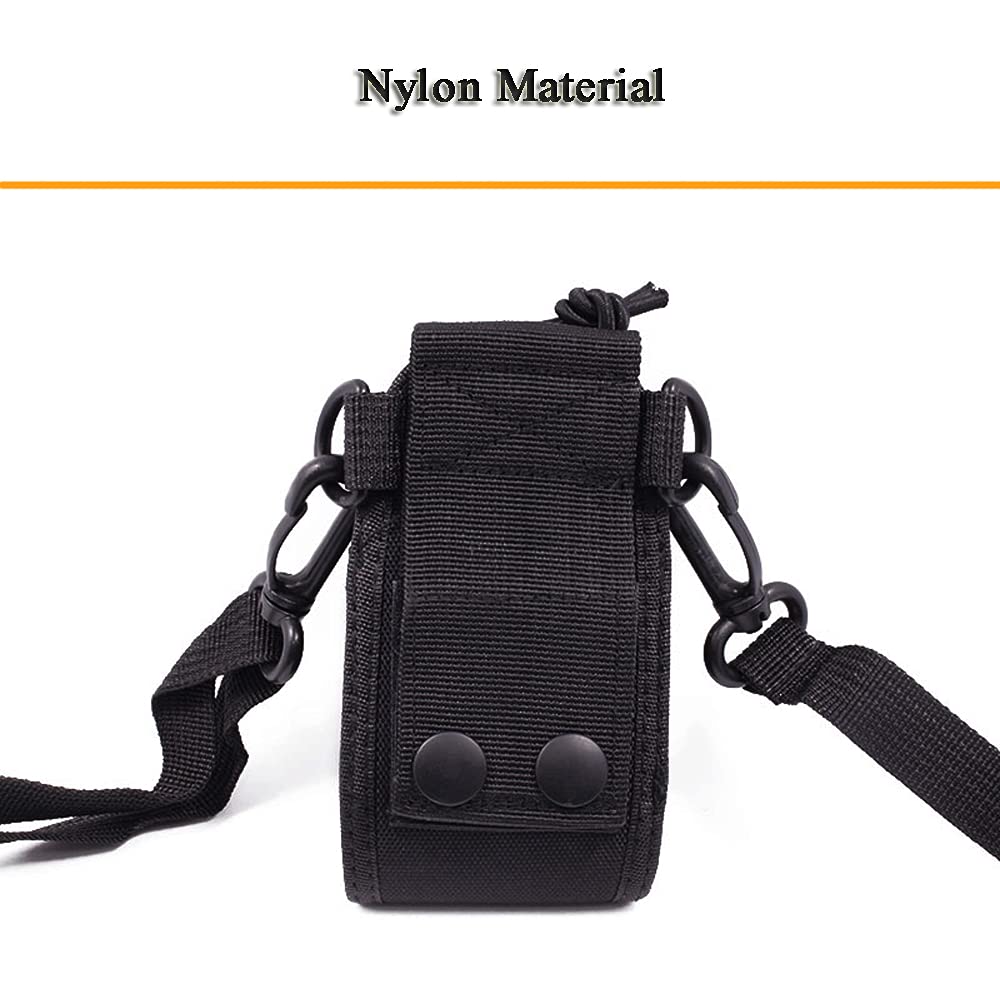 Universal Walkie Talkie Holder - Nylon Two Way Radio Holster Pouch for Kenwood, Yaesu, Icom, Motorola, Baofeng UV5R/UV82, TYT, HYT 888S, Retevis H777 - Durable MSC-20C Radio Case for Outdoor, Hiking, Security & Emergency Use