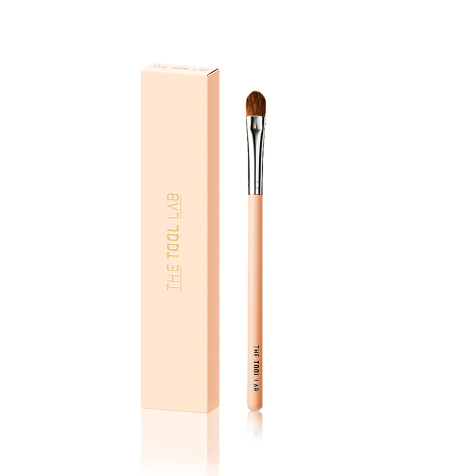 THE TOOL LAB 224 Eye Shader Brush - Professional Eyeshadow & Eyeliner Brush Set with Premium Natural Hair Bristles | Perfect for Smokey Eye, Cut Crease & Everyday Makeup Application