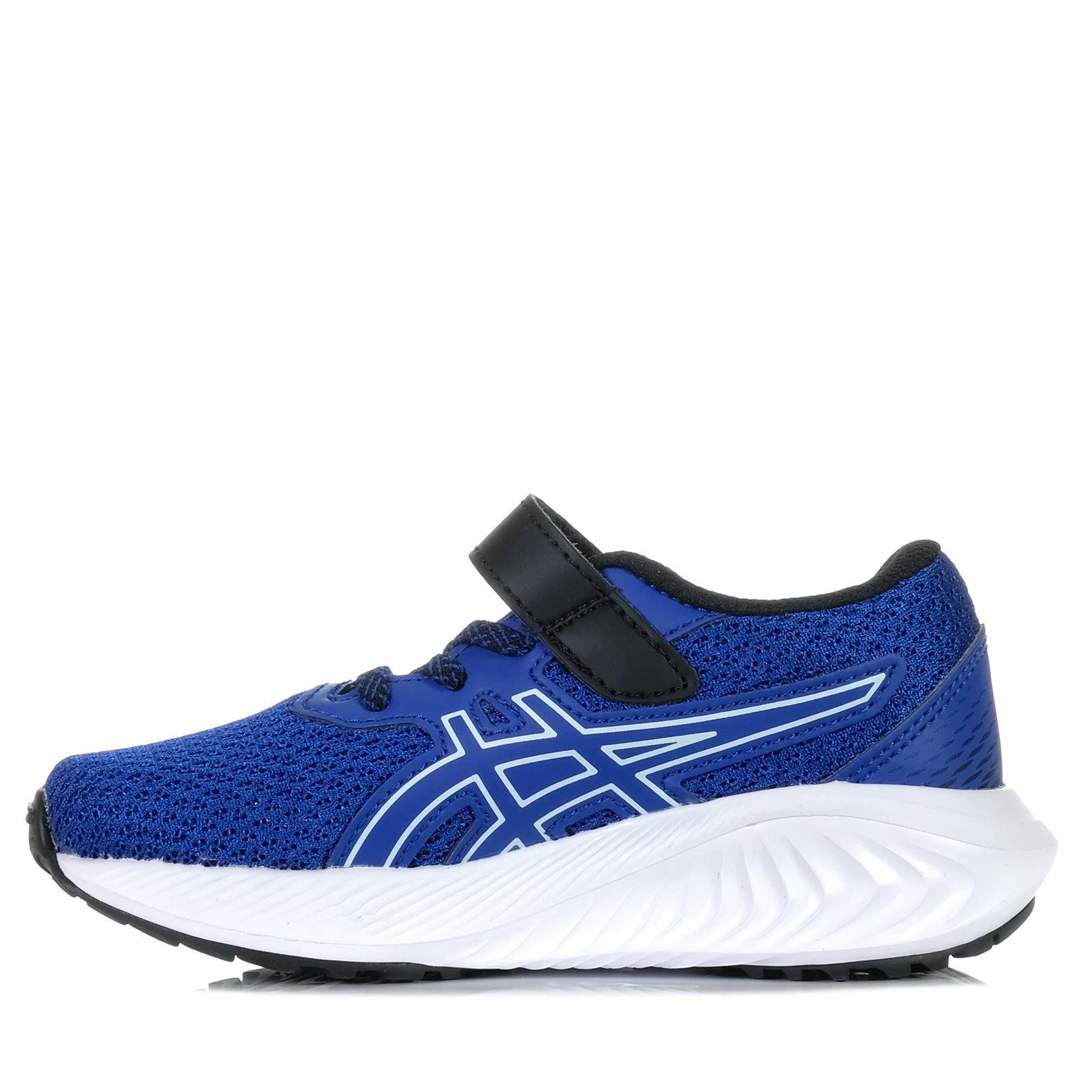 ASICS Pre Excite 10 PS Kids Running Shoes - True Blue/Cool Grey - Lightweight & Comfortable for School, Sports & Daily Activities