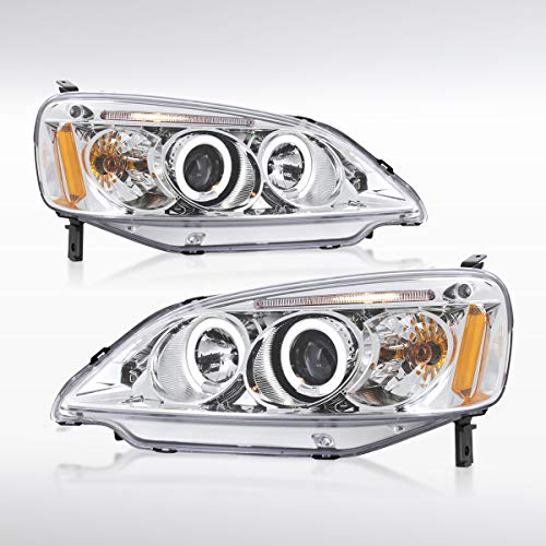 Chrome Housing Clear Lens