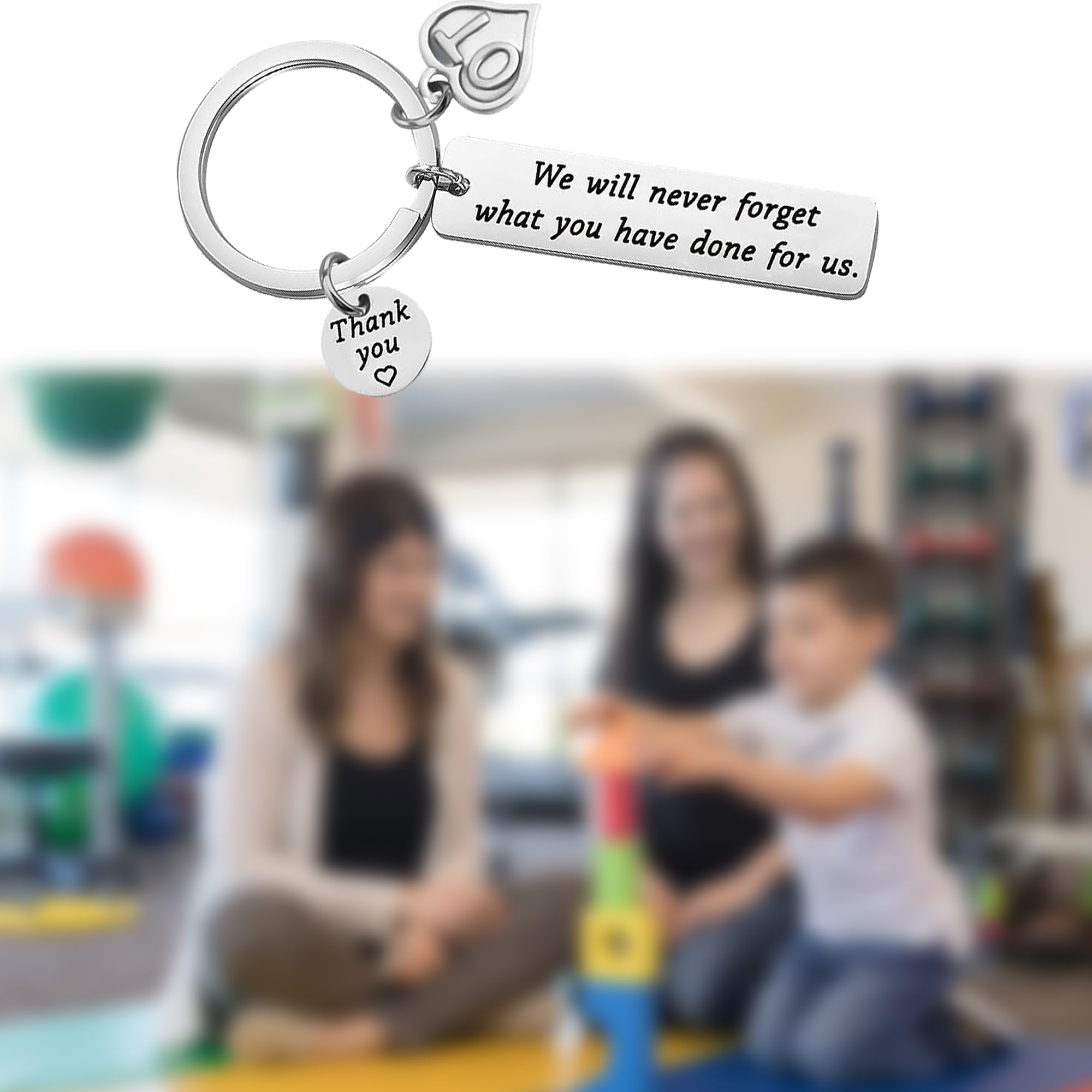 BAUNA Occupational Therapist Assistant Keychain - Thoughtful OT Retirement Gift for Therapists & Healthcare Professionals | Perfect for Appreciation, Graduation & Special Occasions