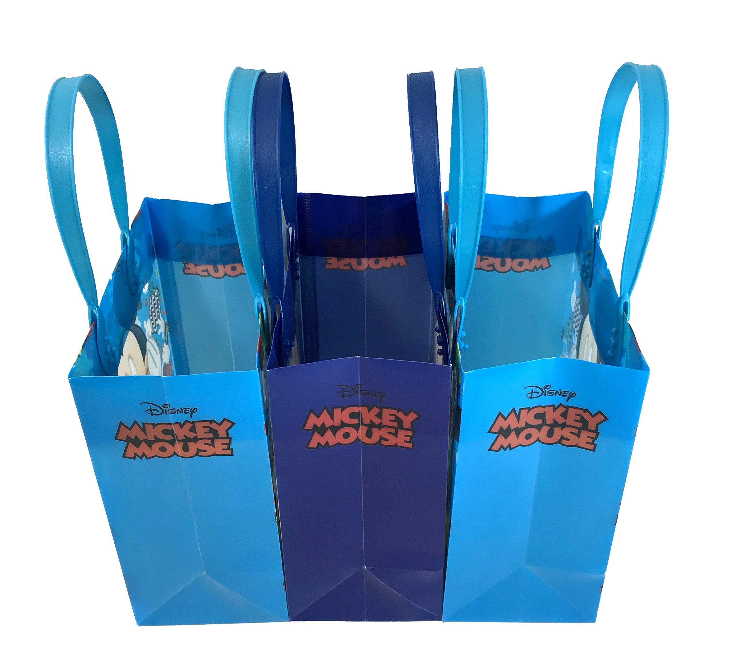 24-Piece Mickey Mouse Party Favor Bags - Bulk Disney Themed Goodie Bags for Birthday Parties, Baby Showers & Kids' Events