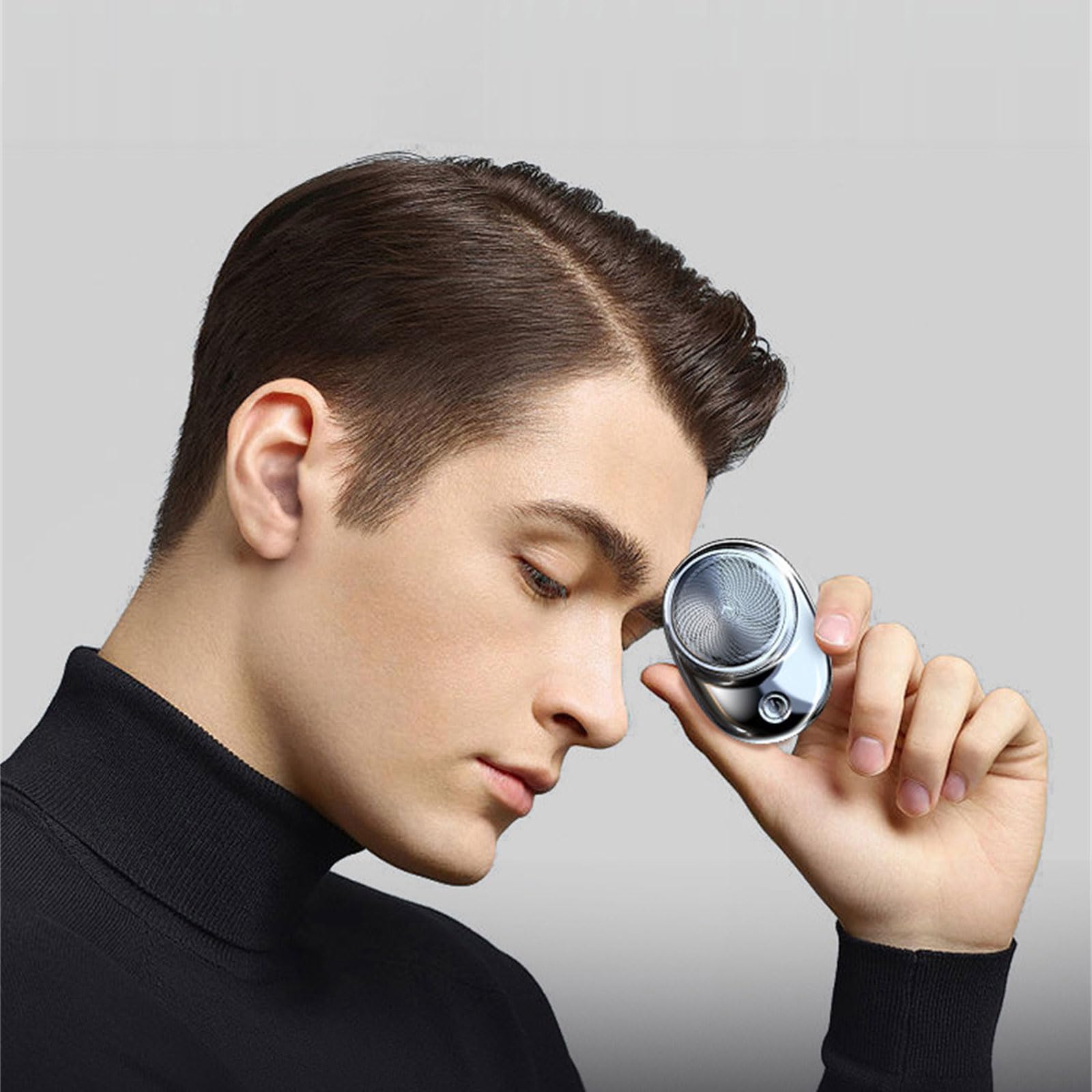 Portable Electric Shaver for Men - USB Rechargeable Travel Razor with Fast Charging, Smooth Shaving for Business Trips & Daily Grooming | Perfect for Home, Office & On-the-Go Use