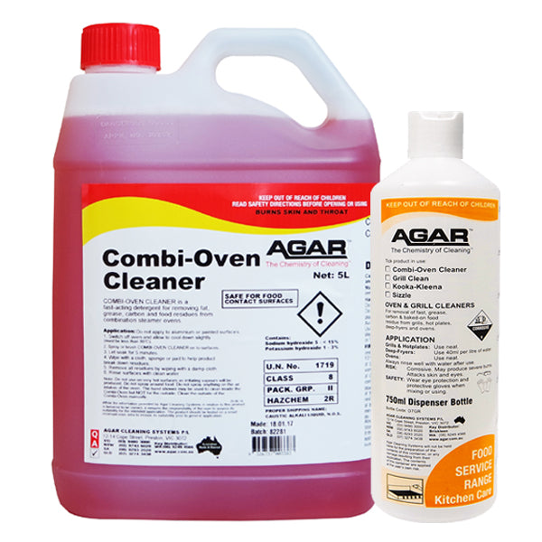 Professional Agar Combi Oven Cleaner - Heavy Duty Commercial Kitchen Appliance Degreaser | Perfect for Restaurants, Bakeries & Food Trucks