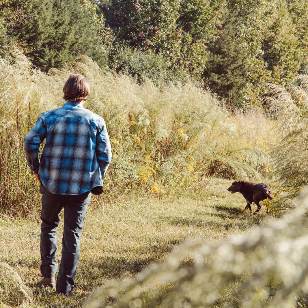 Men's Boone Shirt Jacket - Lightweight Flannel Shirt Jacket for Men, Casual Button-Up Shirt with Chest Pockets - Perfect for Outdoor Adventures, Camping & Fall Layering