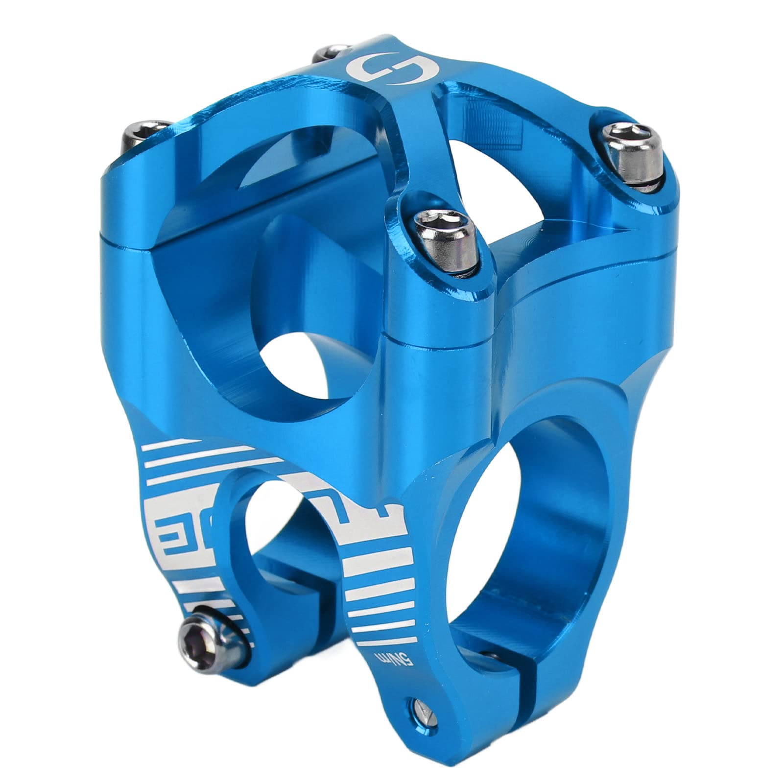 SPYMINNPOO 31.8mm Bike Stem - 35mm Short Lightweight CNC Aluminum Alloy MTB Stem for Road & Mountain Bikes | High Strength Handlebar Stem for Cycling, Commuting & Off-Road Adventures