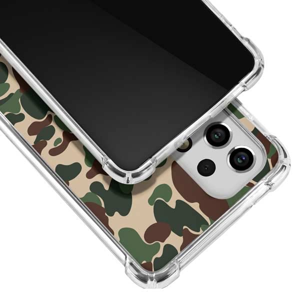 Premium Clear Phone Case for Samsung Galaxy A53 5G - Shark Teeth Street Camo Design | Slim Protective Cover | Scratch Resistant | Perfect for Outdoor Adventures & Urban Lifestyle